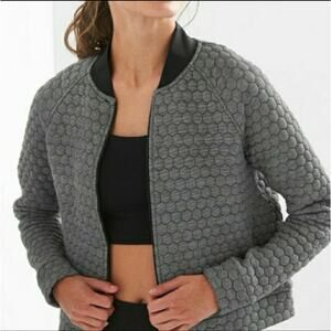 GapFit Jacquard Bomber Jacket - XS